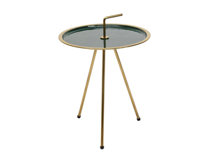 MIAMI - Round steel side table _ KARE Design